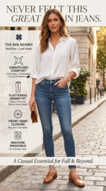 Lucky Brand Women's Mid Rise Ava Skinny Jean - Image 3