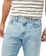 Eddie Classic Athletic Fit Tapered Leg Jeans - Image 3