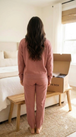 Womens 2 Piece Sweatsuits Fall Outfits Matching Lounge Sets - Image 3