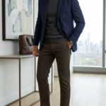 Marc Joseph New York Mens Edison Street Oxford (Hands Free Technology)