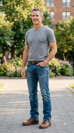 ARIAT Men's M7 Slim Jackson Straight Leg Jeans