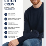 SAKS Fifth Avenue Men's Jersey Stitch Crewneck Sweater