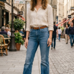 Mother Women's The Hustler Roller Sneak Jeans