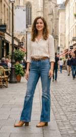 Mother Women's The Hustler Roller Sneak Jeans