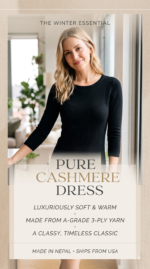 Pure Cashmere Dress - Image 3