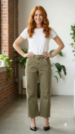 DEAR JOHN Lasso High Rise Utility Barrel Leg Jeans for Women