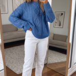 Trendy Queen Women's Oversized Cable Knit Sweaters 2026 Fall Outfits Quiet Luxury Style, Chunky Knit Texture, Winter Holiday Outfit, Easy Layering Piece, Fall Fashion Staple