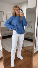 Trendy Queen Women's Oversized Cable Knit Sweaters 2026 Fall Outfits Quiet Luxury Style, Chunky Knit Texture, Winter Holiday Outfit, Easy Layering Piece, Fall Fashion Staple