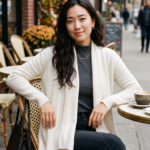 Women’s Pure Cashmere Front-Tail Open Cardigan