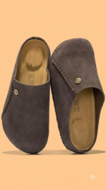 Project Cloud 100% Genuine Leather Clogs for Women Slip On Shoes for Women - Image 3