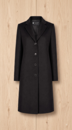 Full Length Belted Coat in Pure Cashmere - Image 3
