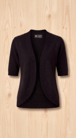 Pure Cashmere Shrug Style Cardigan - Image 5