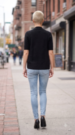 Pure Cashmere Shrug Style Cardigan - Image 4